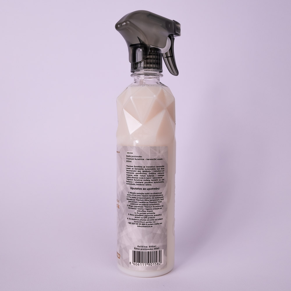 Titanium Sunshine keramicki vosak 500ml 2